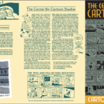 The Center for Cartoon Studies brochure by Seth (outside)