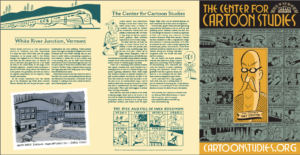 The Center for Cartoon Studies brochure by Seth