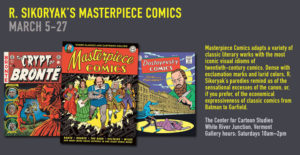 The Center for Cartoon Studies - Masterpiece Comics Exhibition